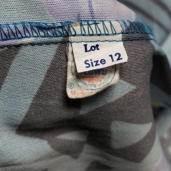 Vintage 70s 80s tie neck blouse long sleeve floral - Picture 7 of 8